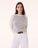 Sweater Nimbus Colorblock vintage white