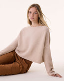Pull Nova beige organic