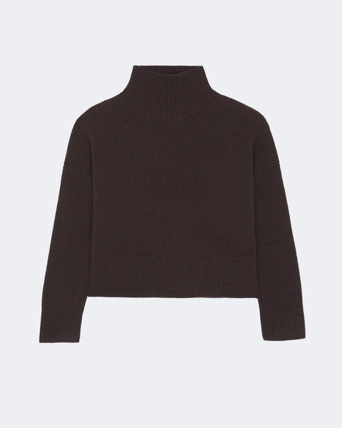 Sweater Ulla Crop Espresso - Image 4