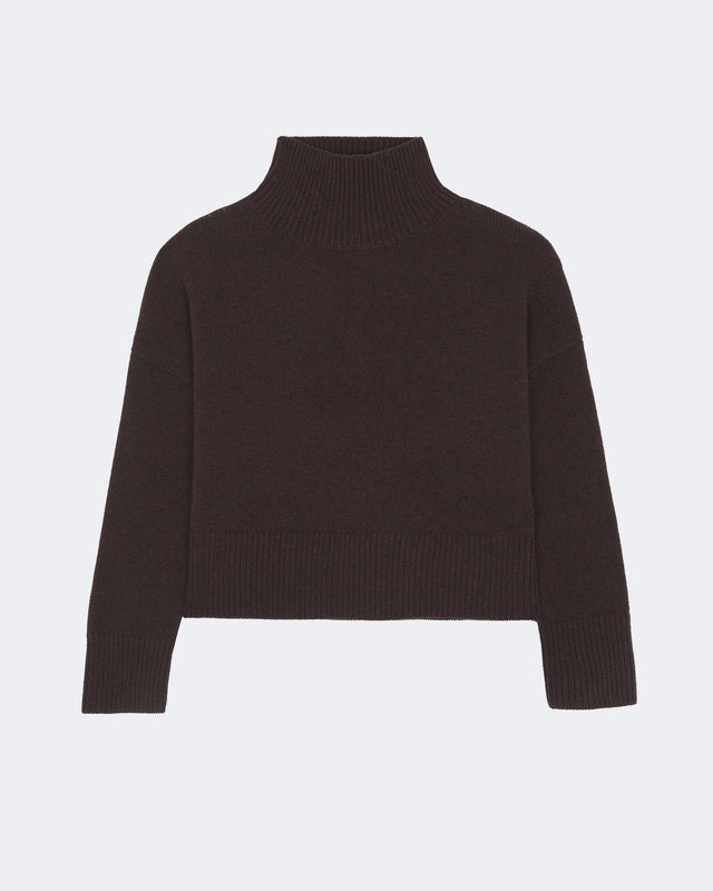 Pull Ulla Crop espresso - Image principale