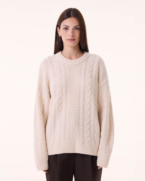 Pull Vigy Cable organic boucl - Image principale