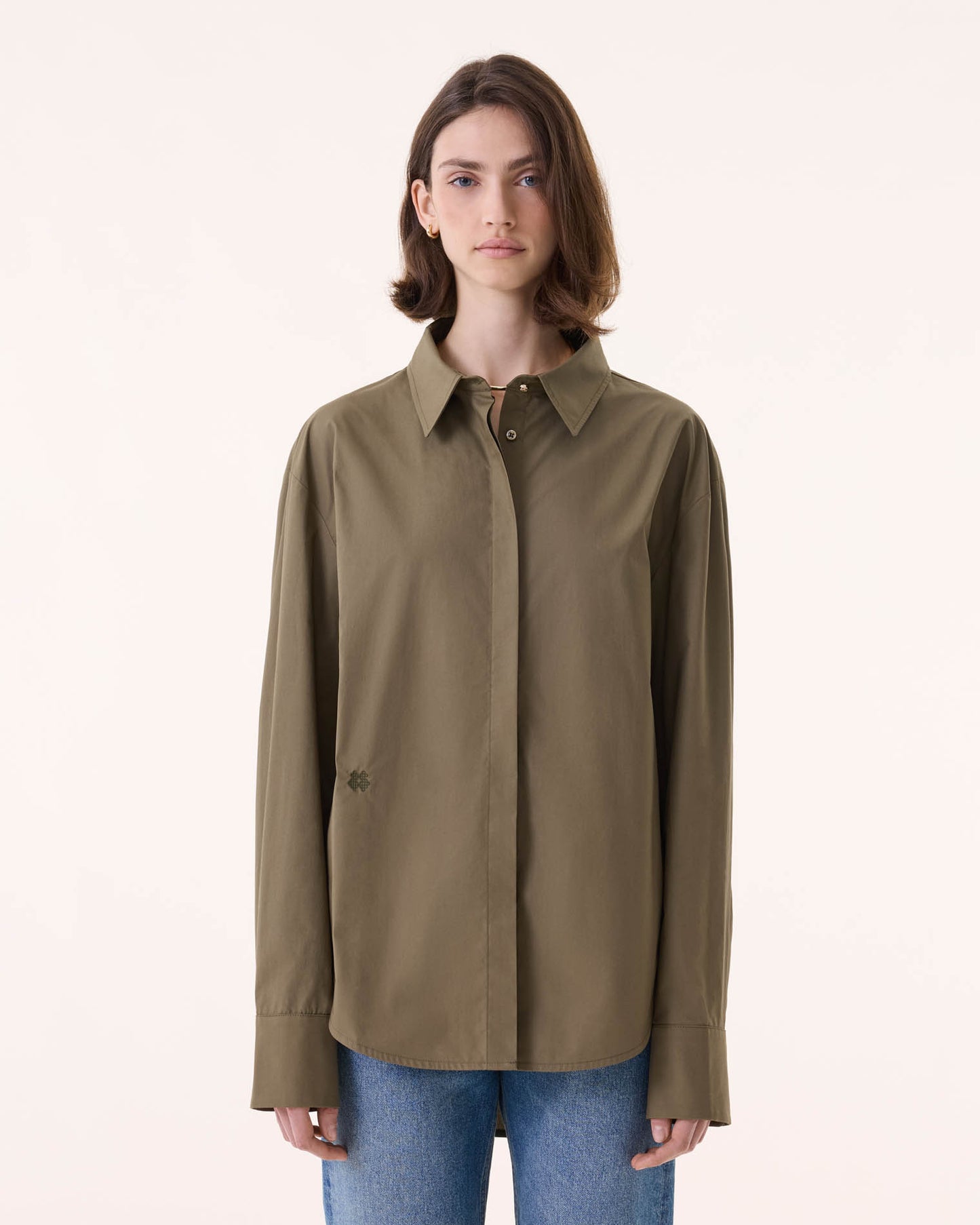 Shirt September dark khaki