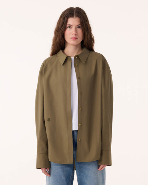 Chemise September kaki foncé - Image 2