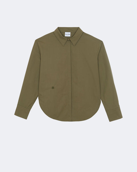 Chemise September kaki foncé - Image 4
