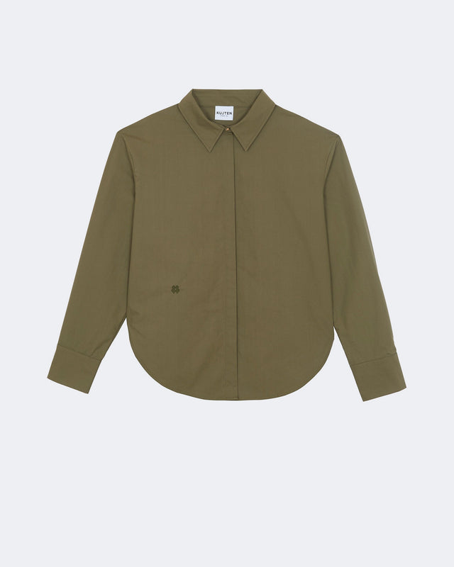 Shirt September dark khaki - Image principale