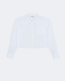 Chemise en coton blanc pour femme - Kujten packshot
