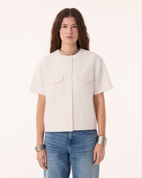 Veste Zafira blanc - Image 2