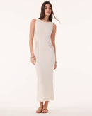 Dress Longue Zulema ecru beige