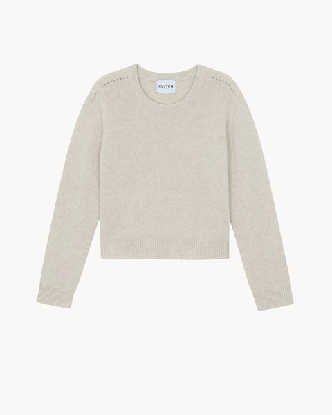 Sweater Caroline Lin marl beige - Image 4