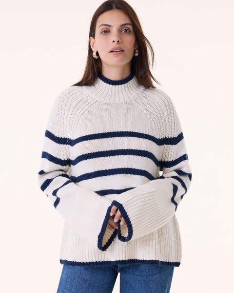 Pull Madge Marin blanc - Image principale