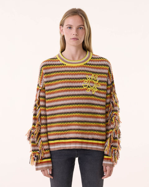 Pull Zanabi Loubry orange brûlé - Image principale