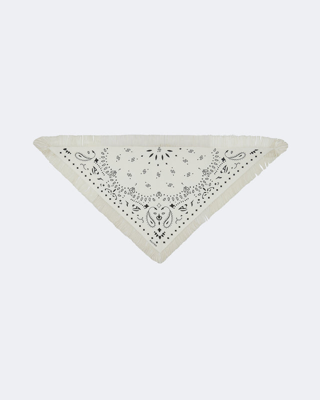 Châle Sohare Bandana blanc - Image principale
