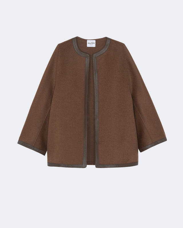 Cape Asi Leather marron épice - Image principale
