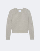 Caroline Cable Oat Sweater