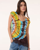 Top Karol Feather multico