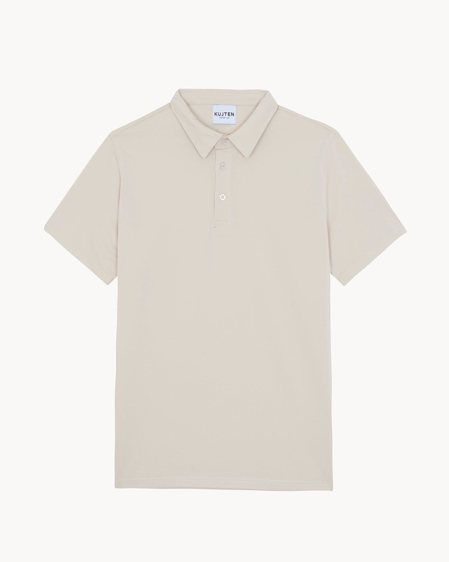 Sasha heather beige polo