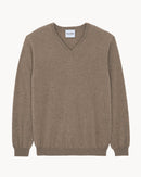 Pull Vince beige taupe chiné