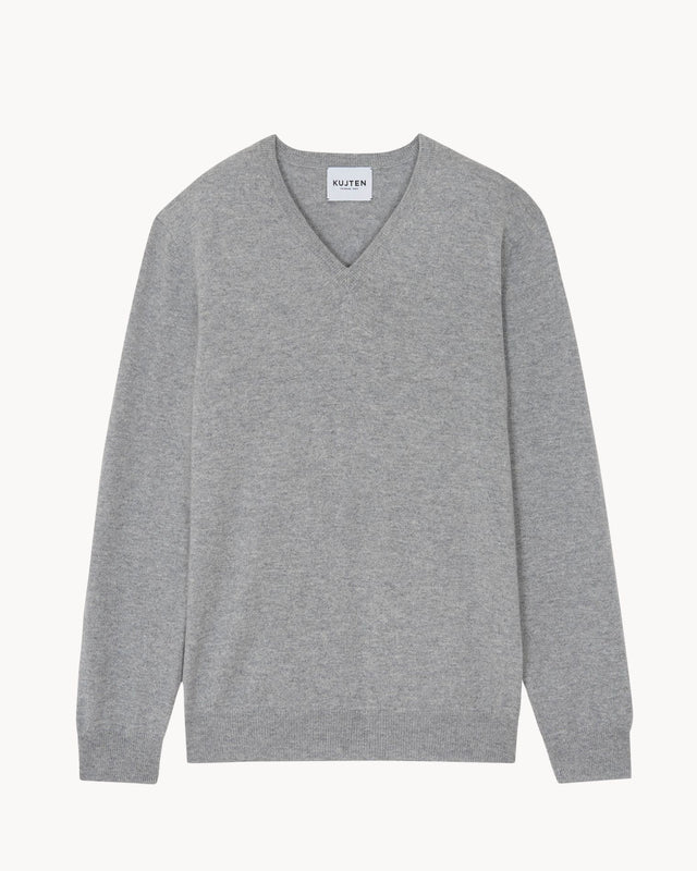 Pull Vince gris chiné - Image principale