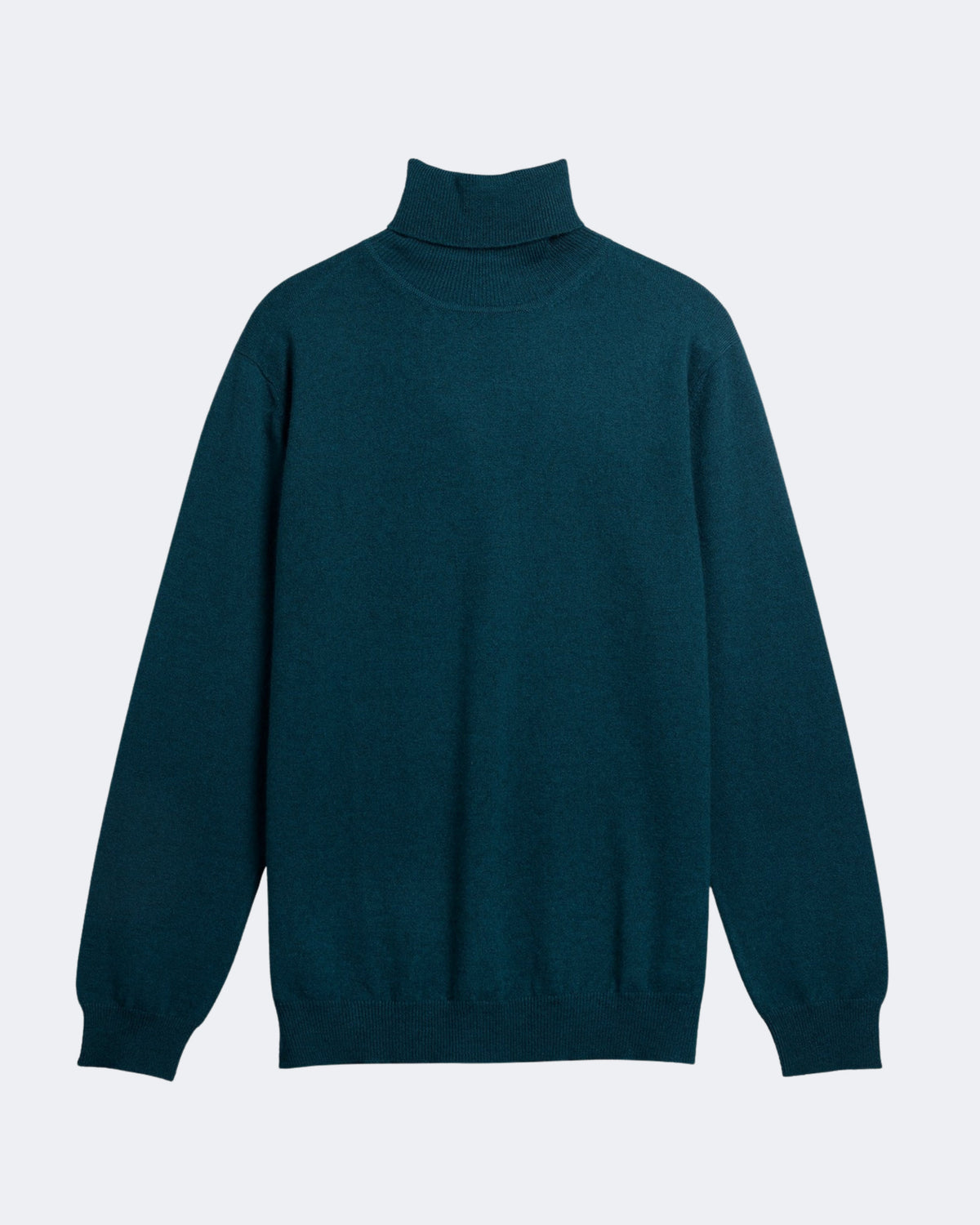 Pull en cachemire vert pour homme - Kujten packshot