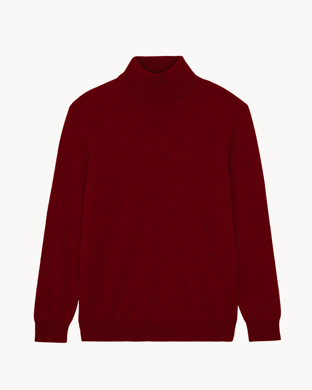 Pull Raph bordeaux - Image principale