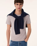Top en coton gris pour homme - Kujten