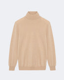 Pull en cachemire beige pour homme - Kujten packshot