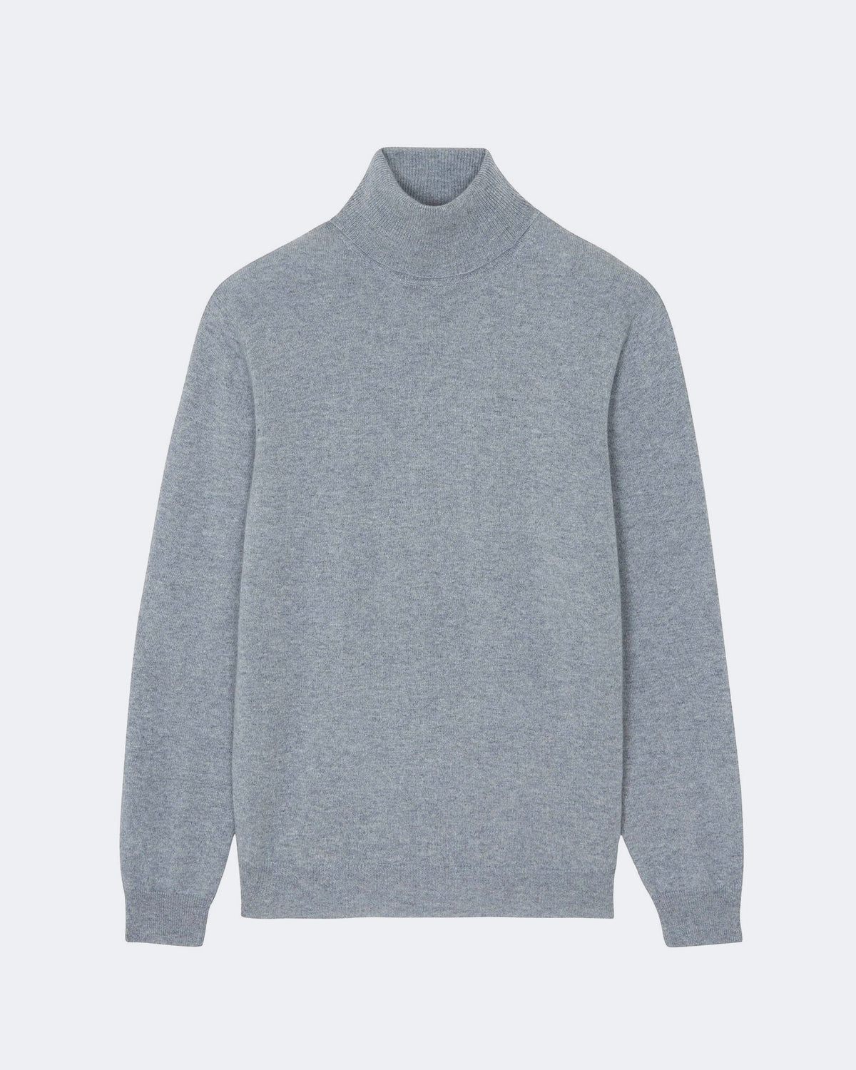 Pull en cachemire gris pour homme - Kujten packshot