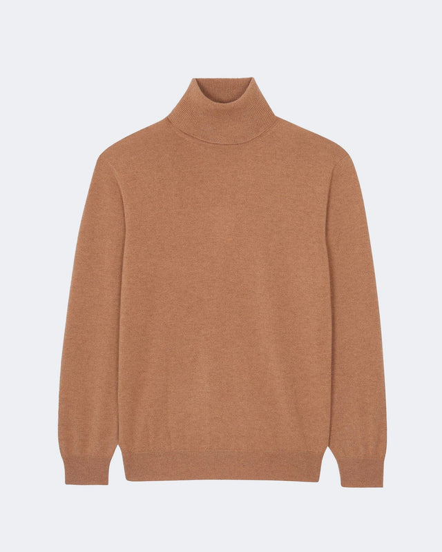 Pull Raph marron camelo - Image principale