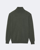 Pull en cachemire kaki pour homme - Kujten packshot