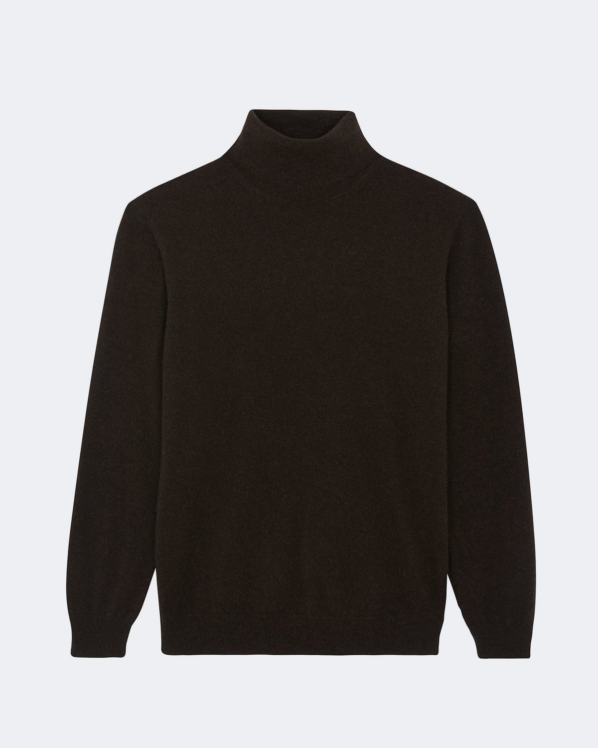 Pull en cachemire marron pour homme - Kujten packshot