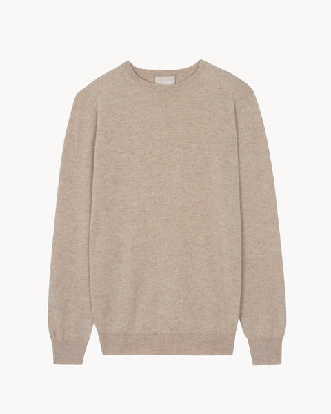 Pull Ray beige chiné - Image principale