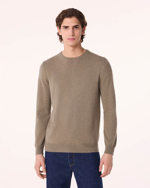 Pull Ray kaki chiné - Image principale