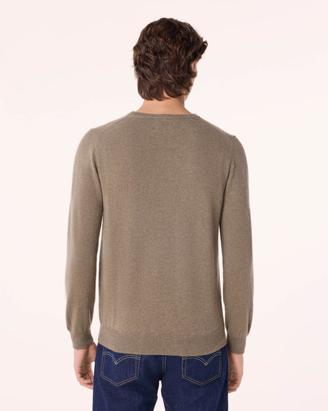 Pull Ray kaki chiné - Image principale