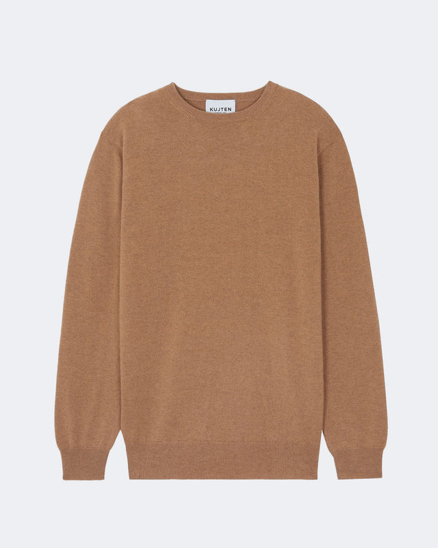 Pull Ray marron camelo - Image principale