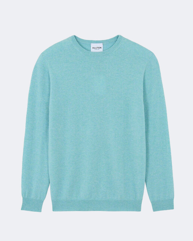 Sweater Ray pacific turquoise blue - Image principale
