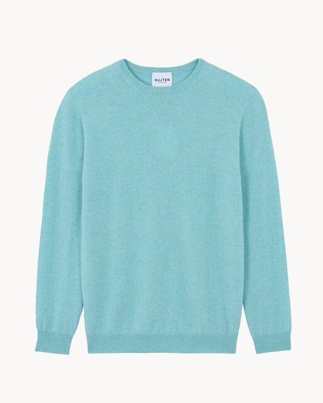 Sweater Ray pacific turquoise blue - Image principale