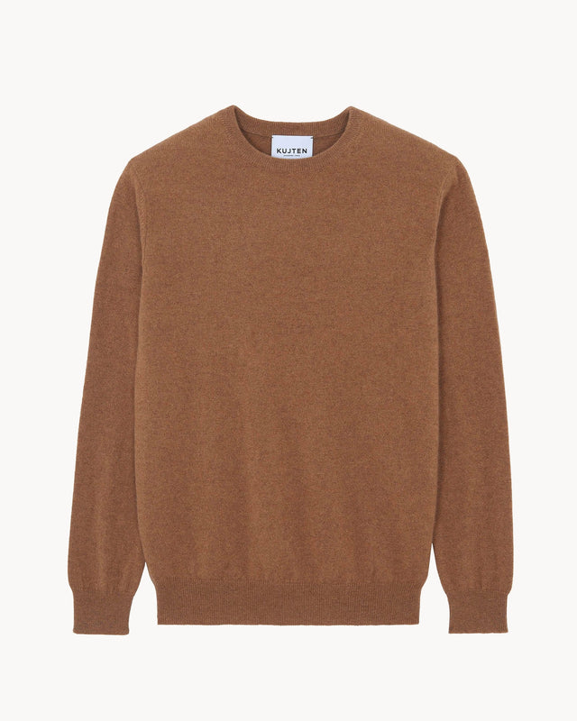 Pull Ray marron camelo - Image principale