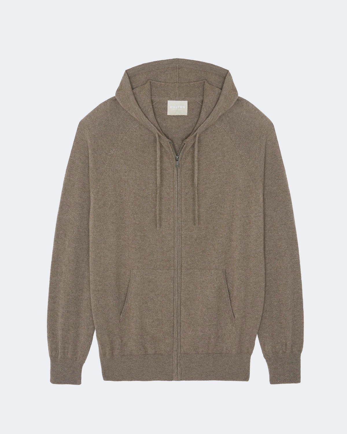 Gilet en cachemire beige pour homme - Kujten packshot
