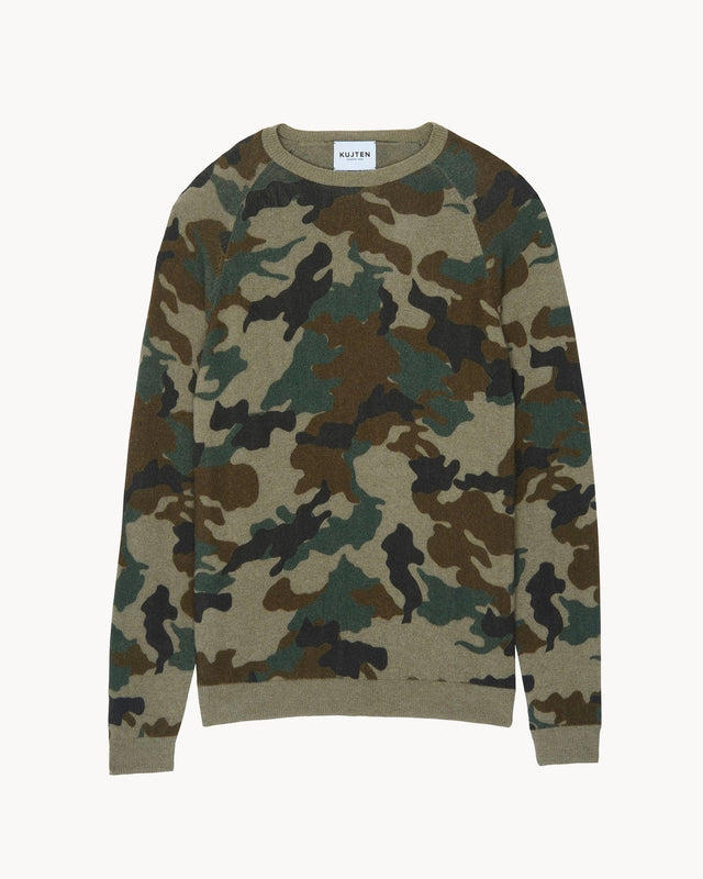 Pull Dan kaki chiné camouflage - Image principale