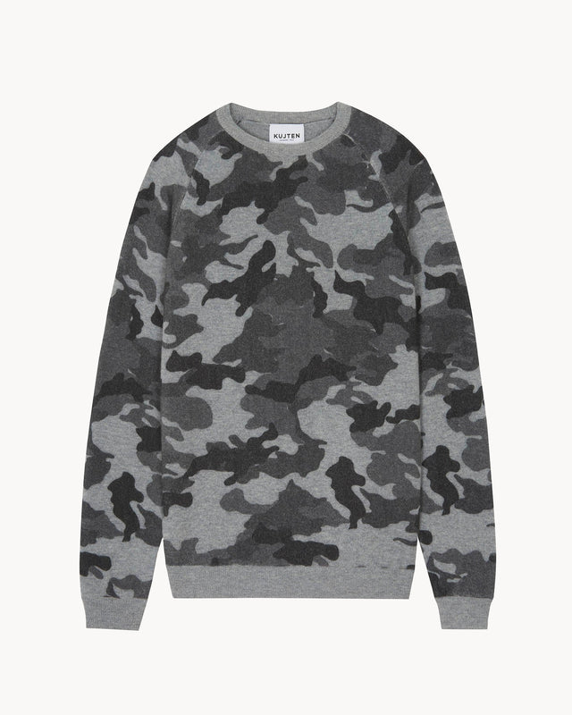 Pull Dan gris camouflage - Image principale