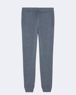 Jogging en cachemire gris pour homme - Kujten packshot