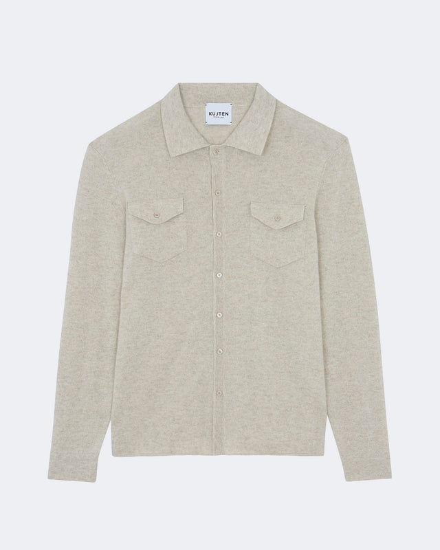Shirt Julius Oats White - Image principale