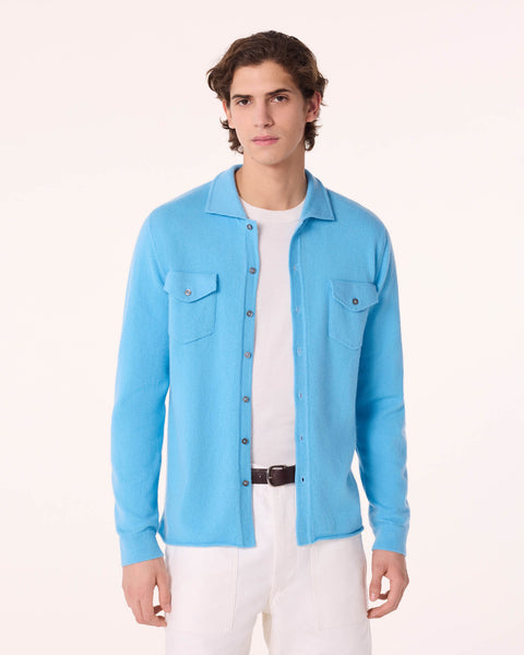 Chemise Julius bleu glacier - Image principale