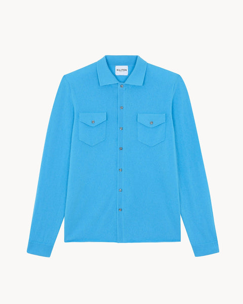 Chemise Julius bleu glacier - Image principale