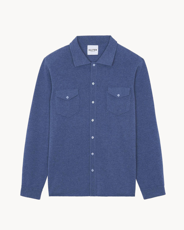 Chemise Julius bleu denim - Image principale