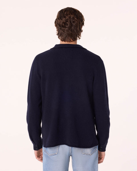 Chemise Julius bleu marine foncé - Image principale