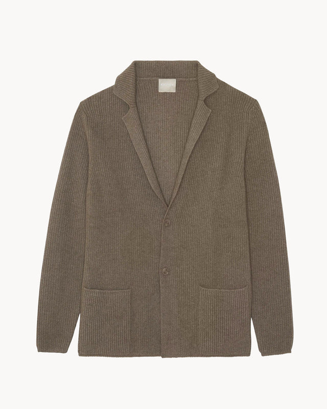 Cardigan Zac taupe - Image principale