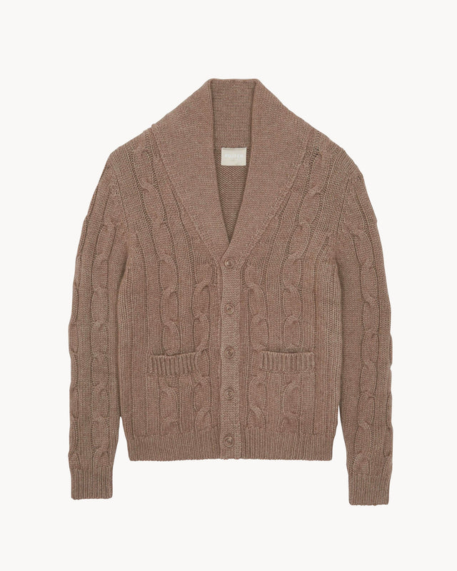 Cardigan Jonathan taupe - Image principale