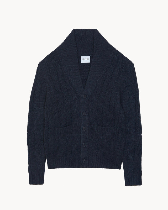 Cardigan Jonathan ocean blue - Image principale