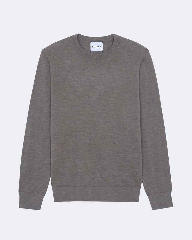 Sweater Edouard taupe - Image principale